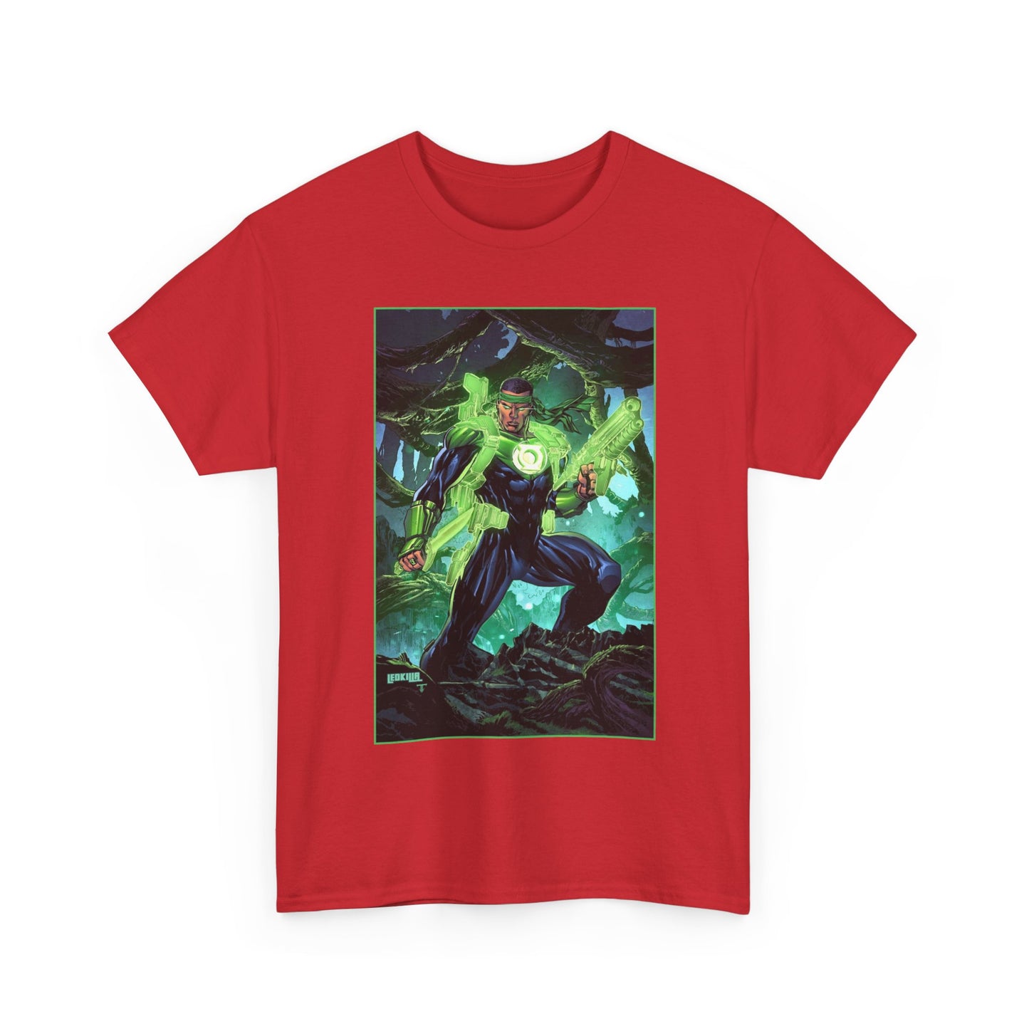 Jon Stewart T-Shirt - Ken Lashley Art - Green Lantern War Journal Cover Art - DC Comics