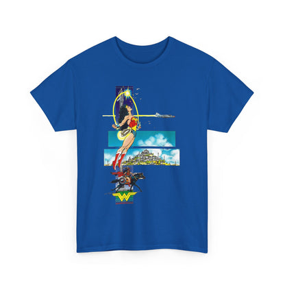 Wonder Woman T-Shirt - George Perez Art - From History of the DC Universe Series - Themyscira - DC Comics