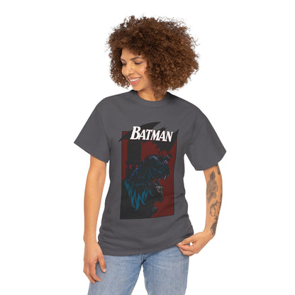 Batman T-Shirt - Kelley Jones Art - 1990s Dark Knight Detective Artwork - Perched on a Gargoyle - DC Comics