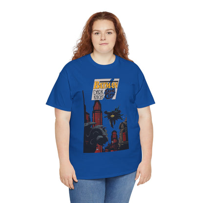 Batman: Dark Knight, Dark City T-Shirt - Mike Mignola Art - Gotham City, Bruce Wayne - 1990s Cover Art - DC Comics
