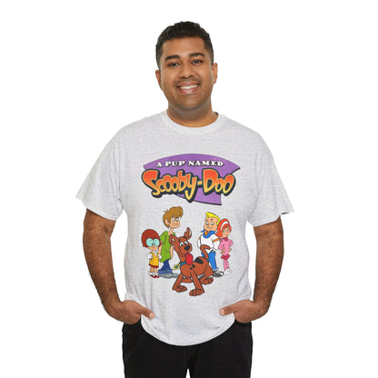 A Pup Named Scooby-Doo T-Shirt - Hanna-Barbera Cartoon TV Series 1990s - Fred, Daphne, Velma, Shaggy