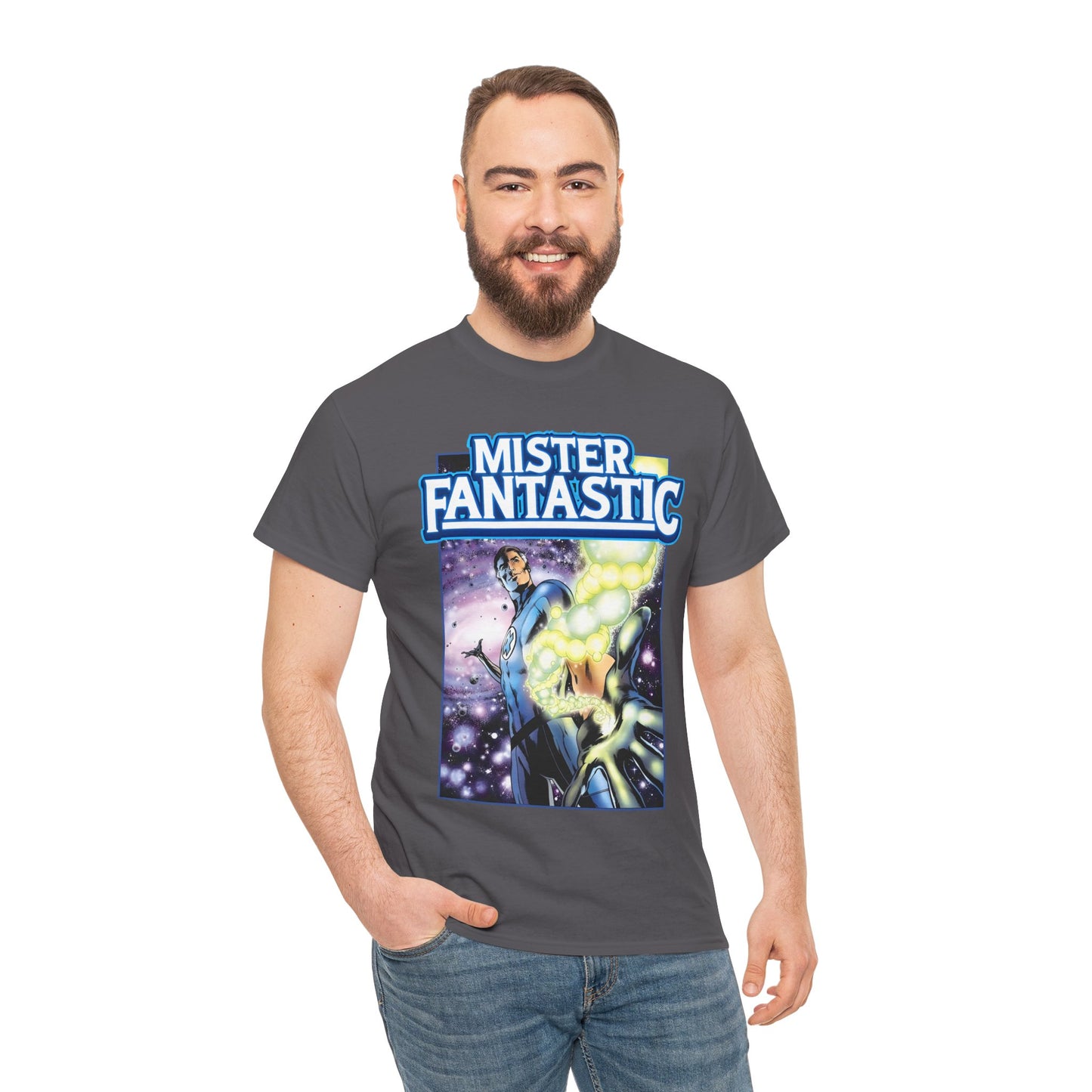 Mister Fantastic T-Shirt - Alan Davis Art - Marvel Comics