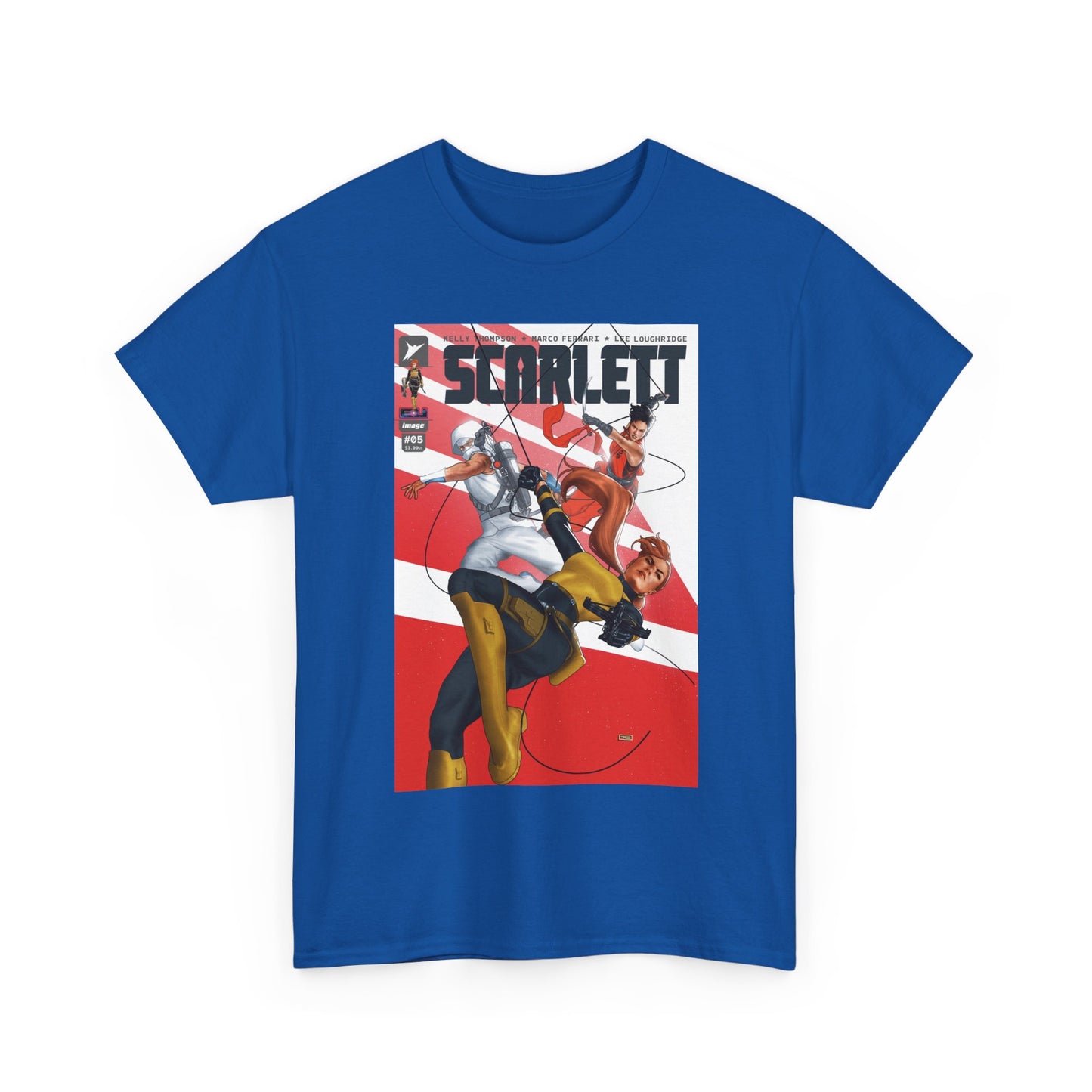 Scarlett #5 T-Shirt - Taurin Clarke Art - G.I. Joe
