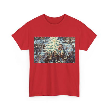 Wonder Woman Christmas T-Shirt - Steve Rude Art - DC Comics