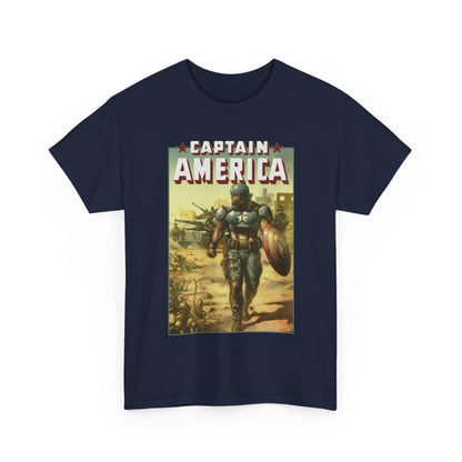 Captain America T-Shirt - Ben Harvey Art - Marvel Comics
