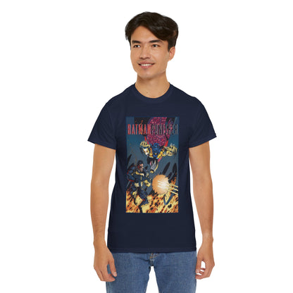 Batman/Punisher T-Shirt - Barry Kitson Art - Lake of Fire, AzBats - DC Comics/Marvel Comics