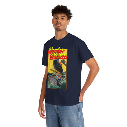 Wonder Woman Vs Cheetah T-Shirt - Rich Buckler & Dan Giordano Art - DC Comics