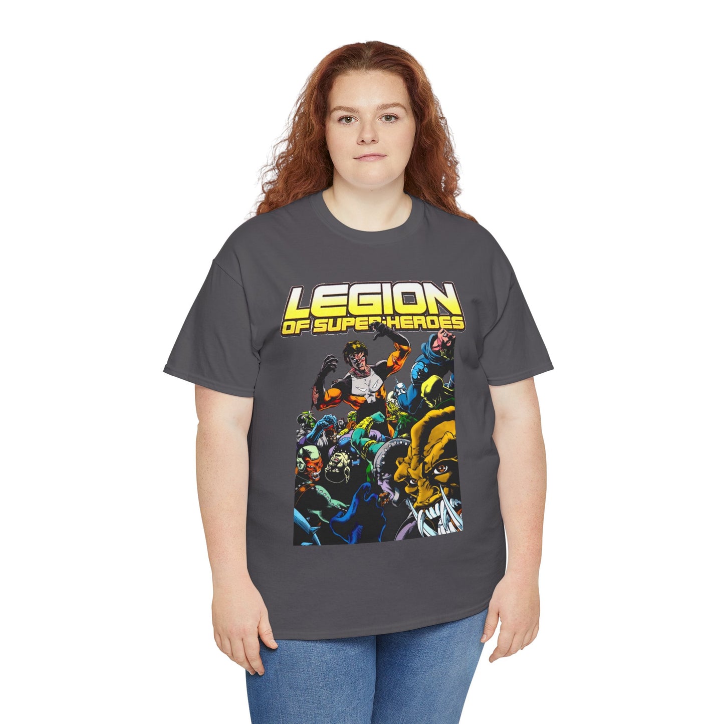 Legion of Super-Heroes T-Shirt - Steve Lightle Art - Timber Wolf - DC Comics