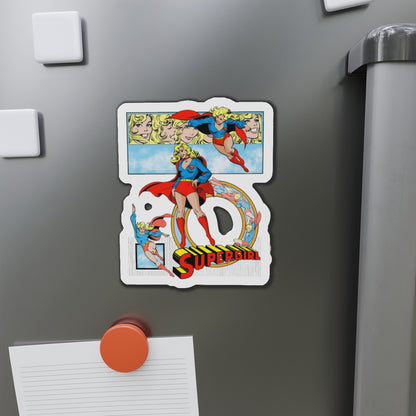 Supergirl Die-Cut Magnet - José Luis García-López Art - DC Comics Style Guide - Maid of Might - Kara from Krypton - Superman's Cousin - 3", 4", 5", 6"