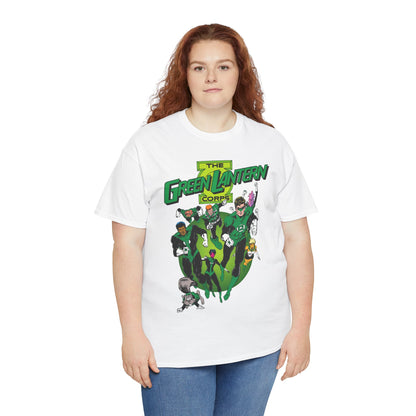 Green Lantern Corps T-Shirt - Joe Staton Art - Hal Jordan, John Stewart, Arisia, Kilowog, Katma Tui - DC Comics