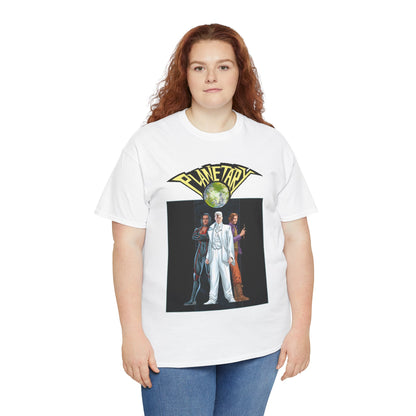 Planetary T-Shirt -  - John Cassaday Art - The Drummer, Jakita Wagner & Elijah Snow - DC Comics/Wildstorm
