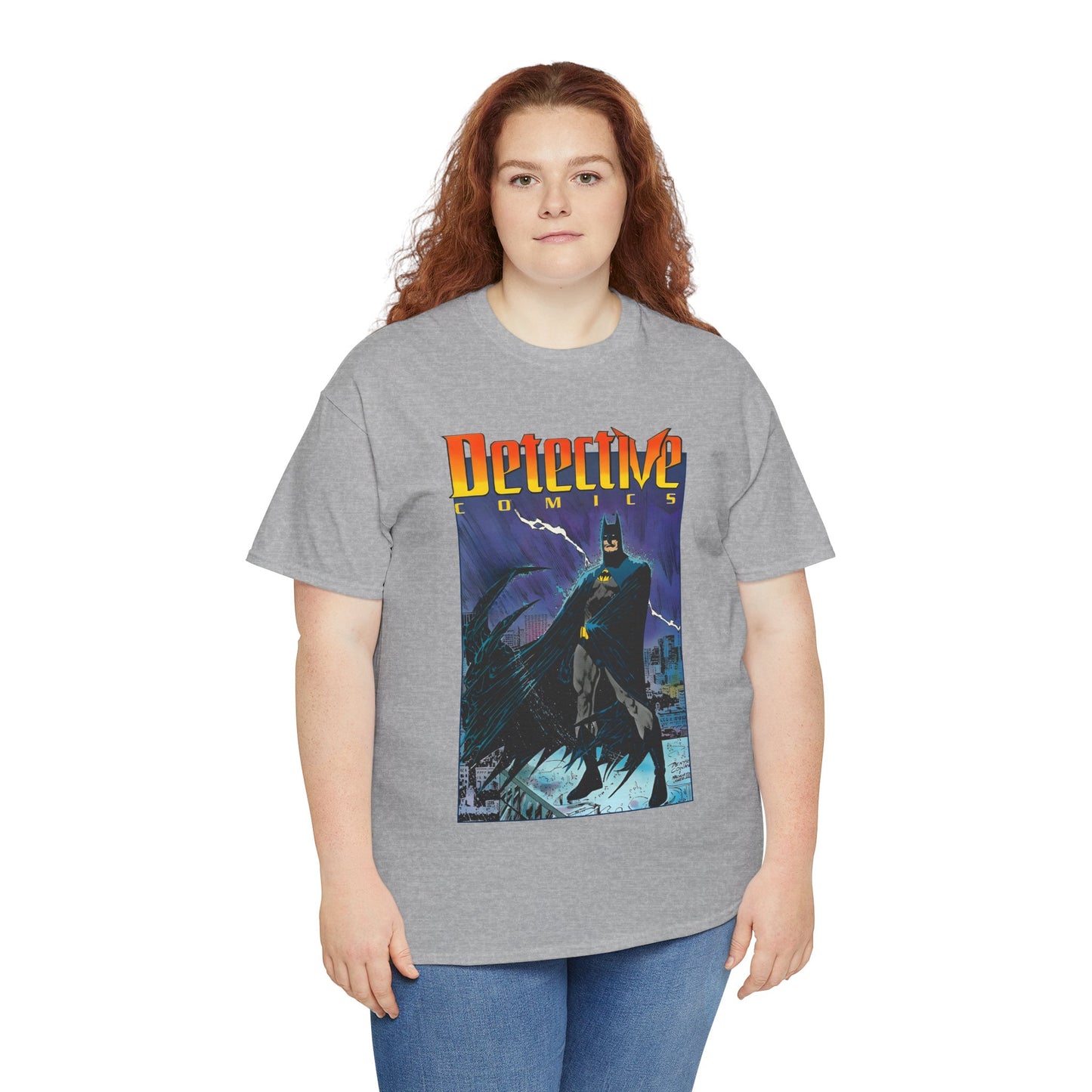 Detective Comics T-Shirt - #600 Cover Denys Cowan Art - Gotham City, Dark Knight, Batman - DC Comics