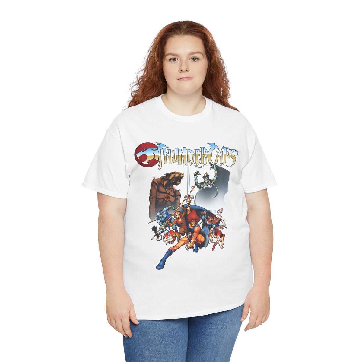Thundercats T-Shirt - Lion-O, Panthro, Cheetara, Tygra, Snarf, WilyKit and WilyKat, Mumm-Ra