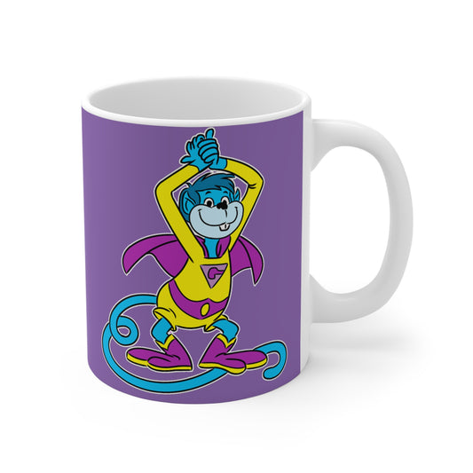 Gleek Coffee Mug, 11oz - Wonder Twins Mascot - Super Friends Pet Monkey from Exxor - DC Comics - Zan & Jayna