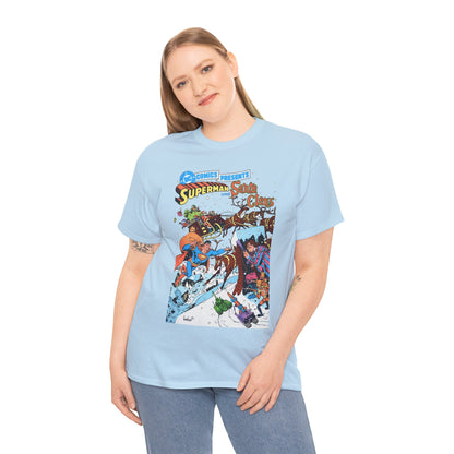 Superman & Santa Claus T-Shirt - José Luis García-López Art - DC Comics Presents #67 - Vs. Toyman