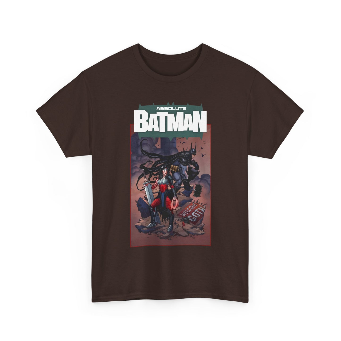Absolute Batman & Absolute Wonder Woman T-Shirt - Frank Cho Art - DC Comics