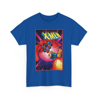 Uncanny X-Men T-Shirt - Joe Madureira Art - #341 Cover Art - Cannonball Vs Gladiator - Marvel Comics