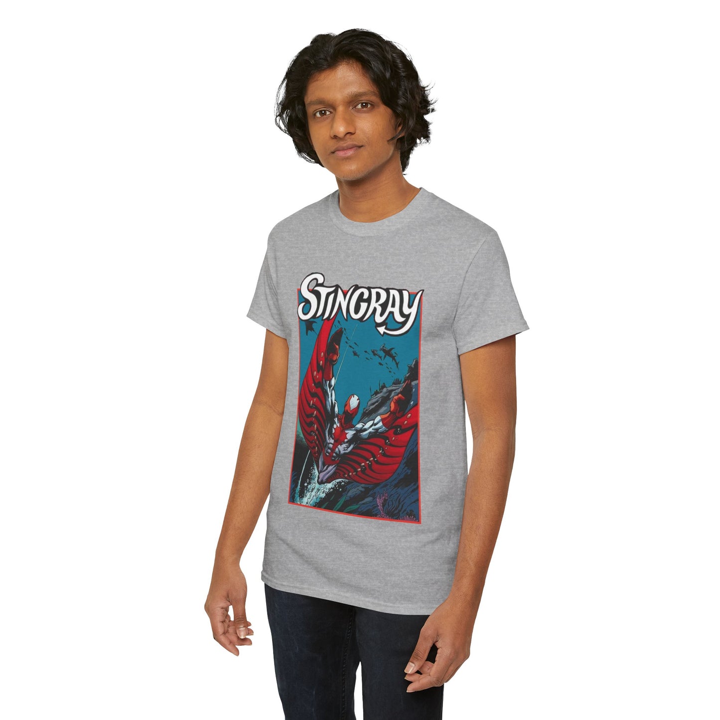 Stingray T-Shirt - Tales to Astonish First Appearance - Walter Newell - Avengers Member - Marvel Comics - Engineer, Oceanographer - Hydro-Base