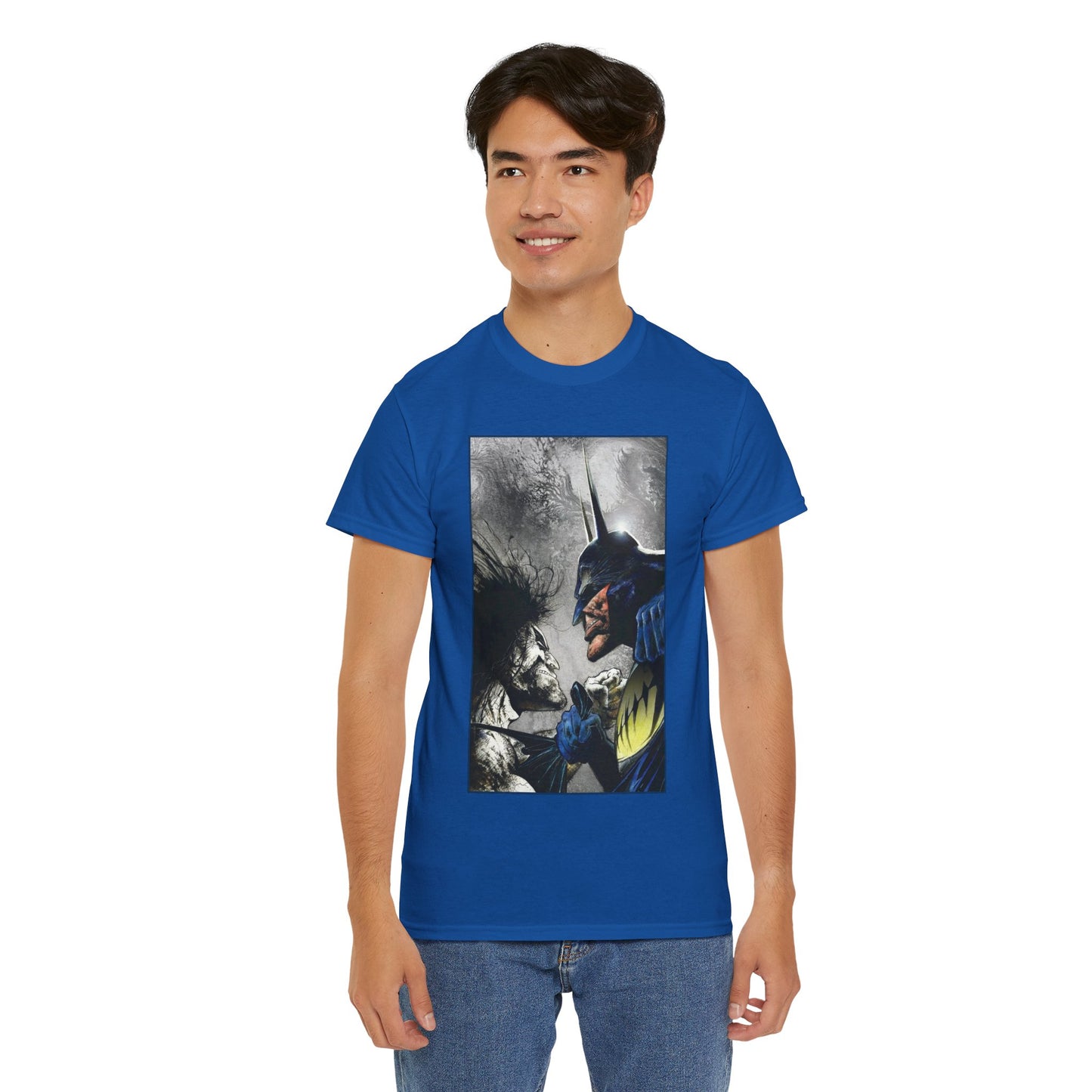 Batman Vs Lobo T-Shirt - Sam Keith Art - DC Comics
