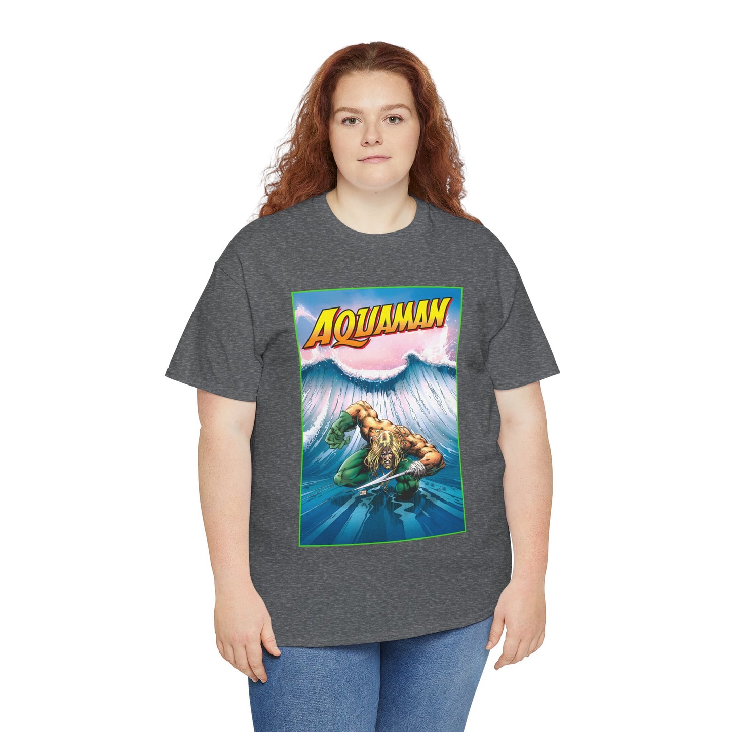 Aquaman T-Shirt - Justice League Member & Leader - Arthur Curry - Atlantis - DC Comics