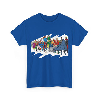 Batman T-Shirt - Neal Adams Art - Plastic Man, Sargon, Robin, Doom Patrol, Superboy, Legion of Super-Heroes - 100-Page Giant Cover Art - DC Comics
