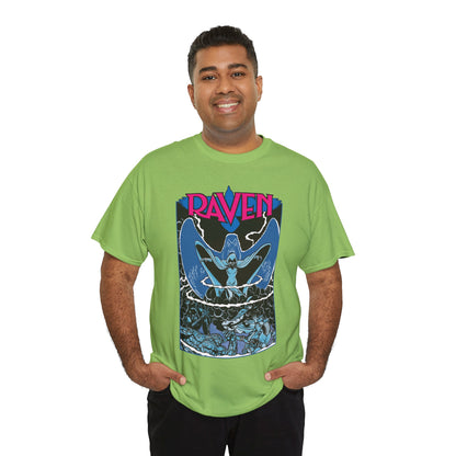 Raven T-Shirt - George Perez Art - New Teen Titans, Trigon - DC Comics