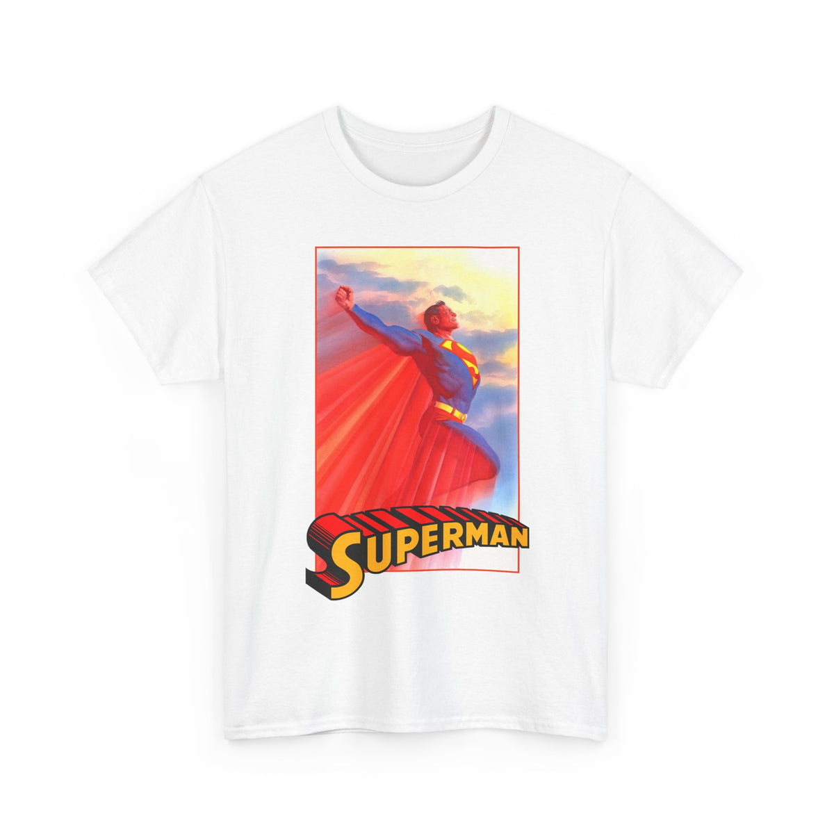 Superman T-Shirt - Alex Ross Art - Man of Steel - DC Comics