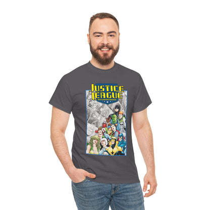 Justice League International T-Shirt - Kevin Maguire Art - DC Comics