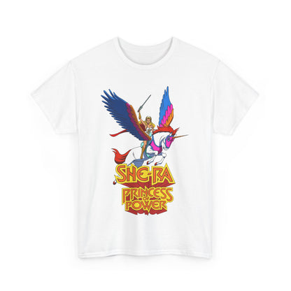She-Ra & Swiftwind T-Shirt - Adora, Princess of Power, POP - Beloved Filmation Cartoon from the 1980s - He-Man Connection - Etheria - Fighting Hordak and the Evil Horde