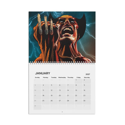 Wolverine Calendar (2027)
