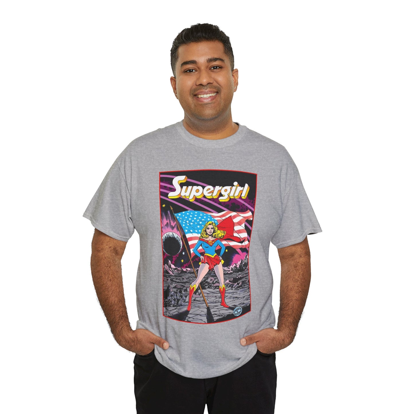Supergirl T-Shirt - 1980s Art - 2026 Movie with Milly Alcock - DC Comics