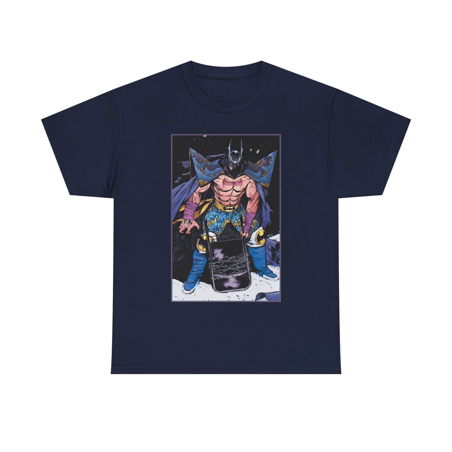 Batman T-Shirt - Daniel Warren Johnson Art - Luchador-Style Mask - DC K.O. #4 Cover Art - DC Comics