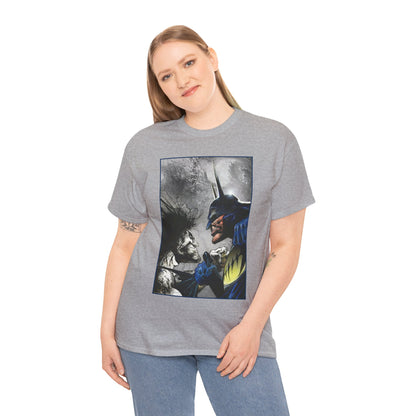 Batman Vs Lobo T-Shirt - Sam Keith Art - DC Comics