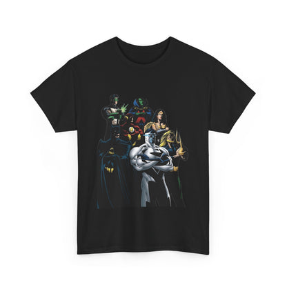 JLA T-Shirt - Howard Porter Art - Superman, Batman, Wonder Woman, Flash - DC Comics