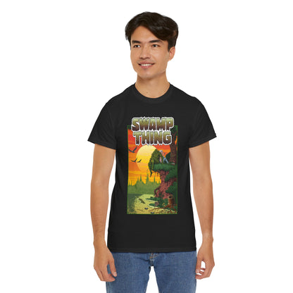 Swamp Thing T-Shirt - Paris Cullins & Pat Broderick Unreleased Cover Art - DC Comics Vertigo