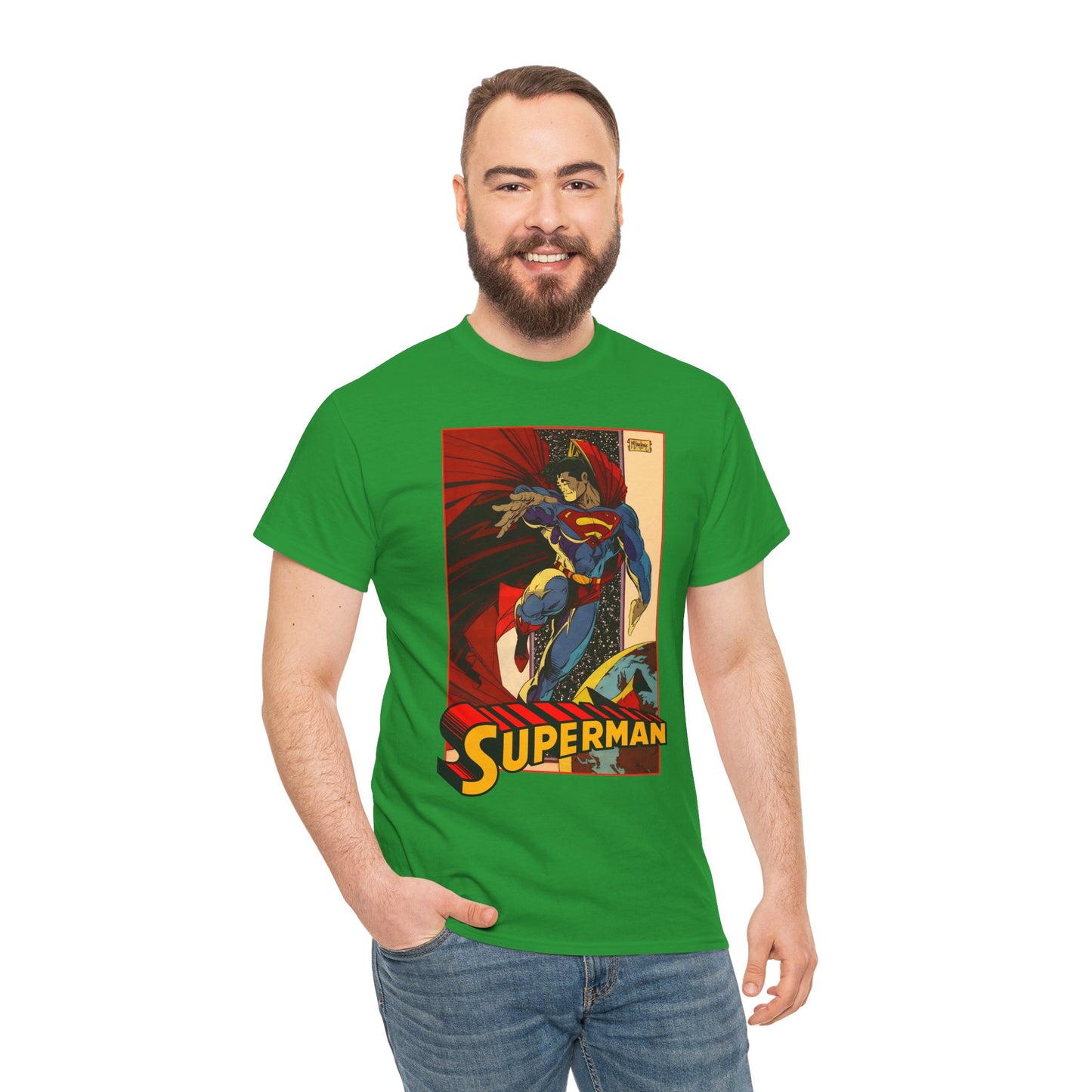 Superman T-Shirt - Todd McFarlane Art - Man of Steel, Metropolis - DC Comics