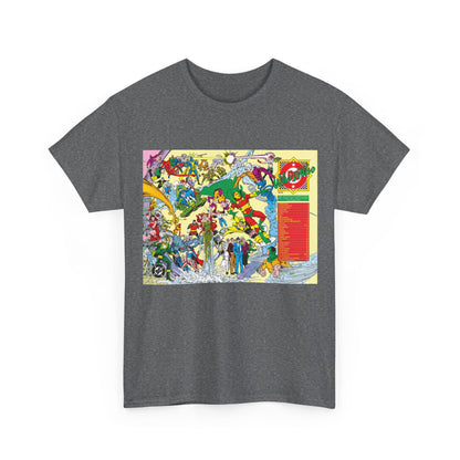 Who's Who in the DC Universe T-Shirt - George Perez Art - Mr. Miracle, Metamorpho - #15 Cover Art - DC Comics