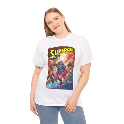 Supergirl T-Shirt- Maid of Might, Kara - Superman Cousin - Upcoming 2026 DC Comics Movie