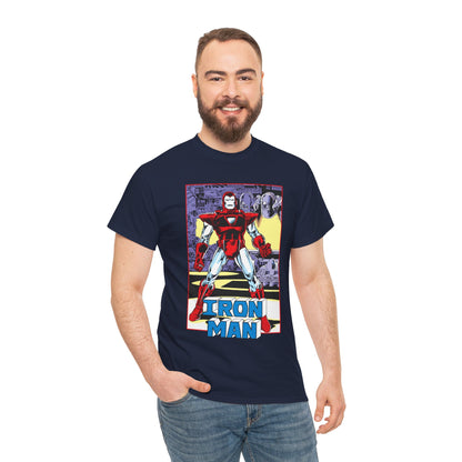 Iron Man T-Shirt - Tony Stark, Stark Industries - Silver Centurion Armor - Marvel Comics