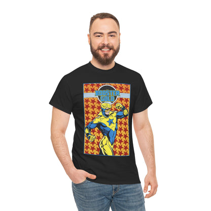 Booster Gold T-Shirt - Dan Jurgens Art - JLI Member - DC Comics