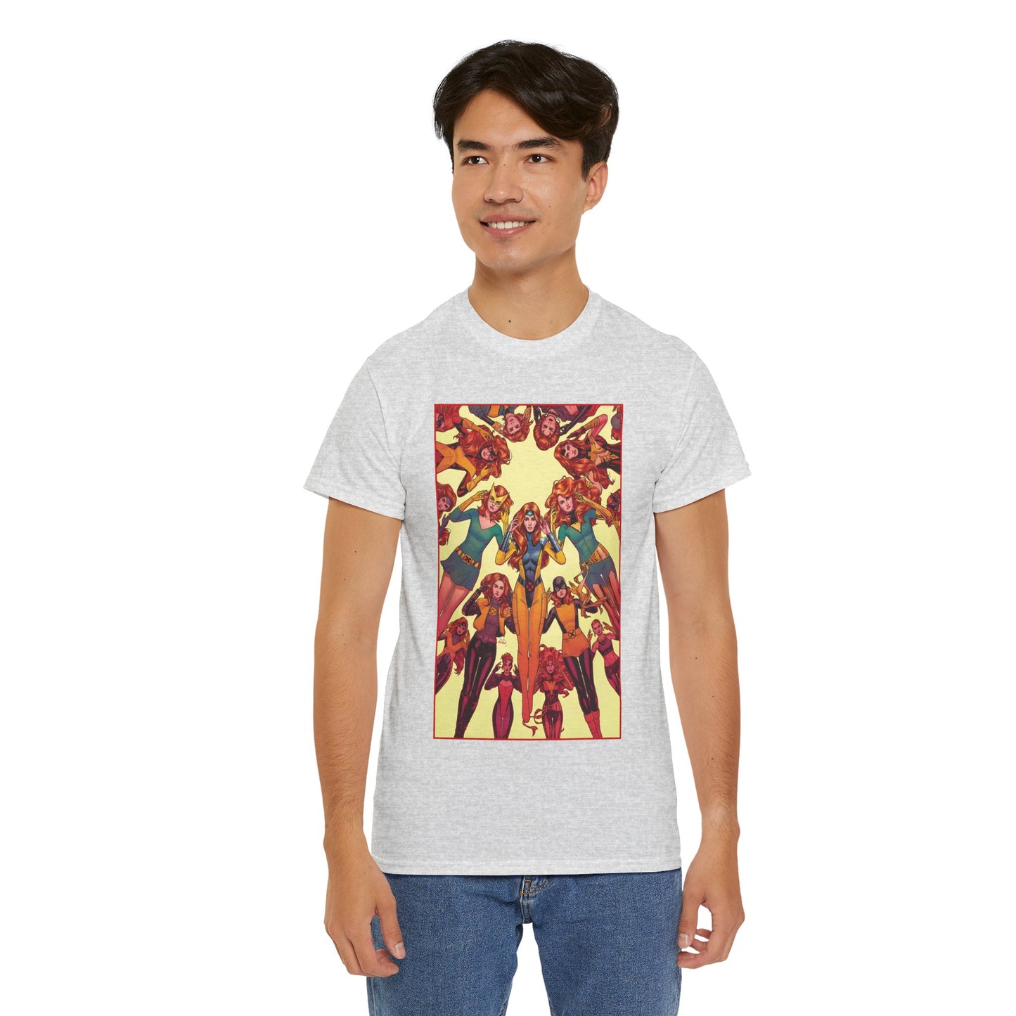 Jean Grey T-Shirt - Russell Dauterman Art - Marvel Girl, Dark Phoenix - X-Men Variant Cover - Marvel Comics
