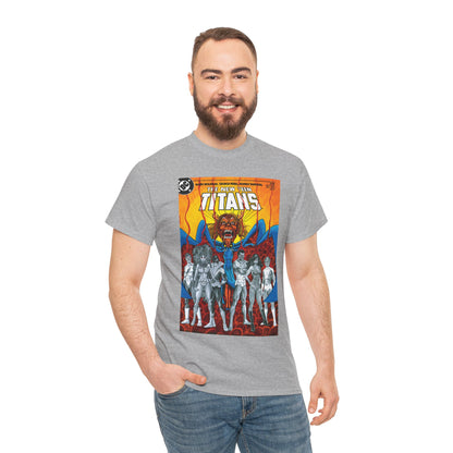 New Teen Titans #4 T-Shirt - George Perez Art - Trigon the Terrible - DC Comics
