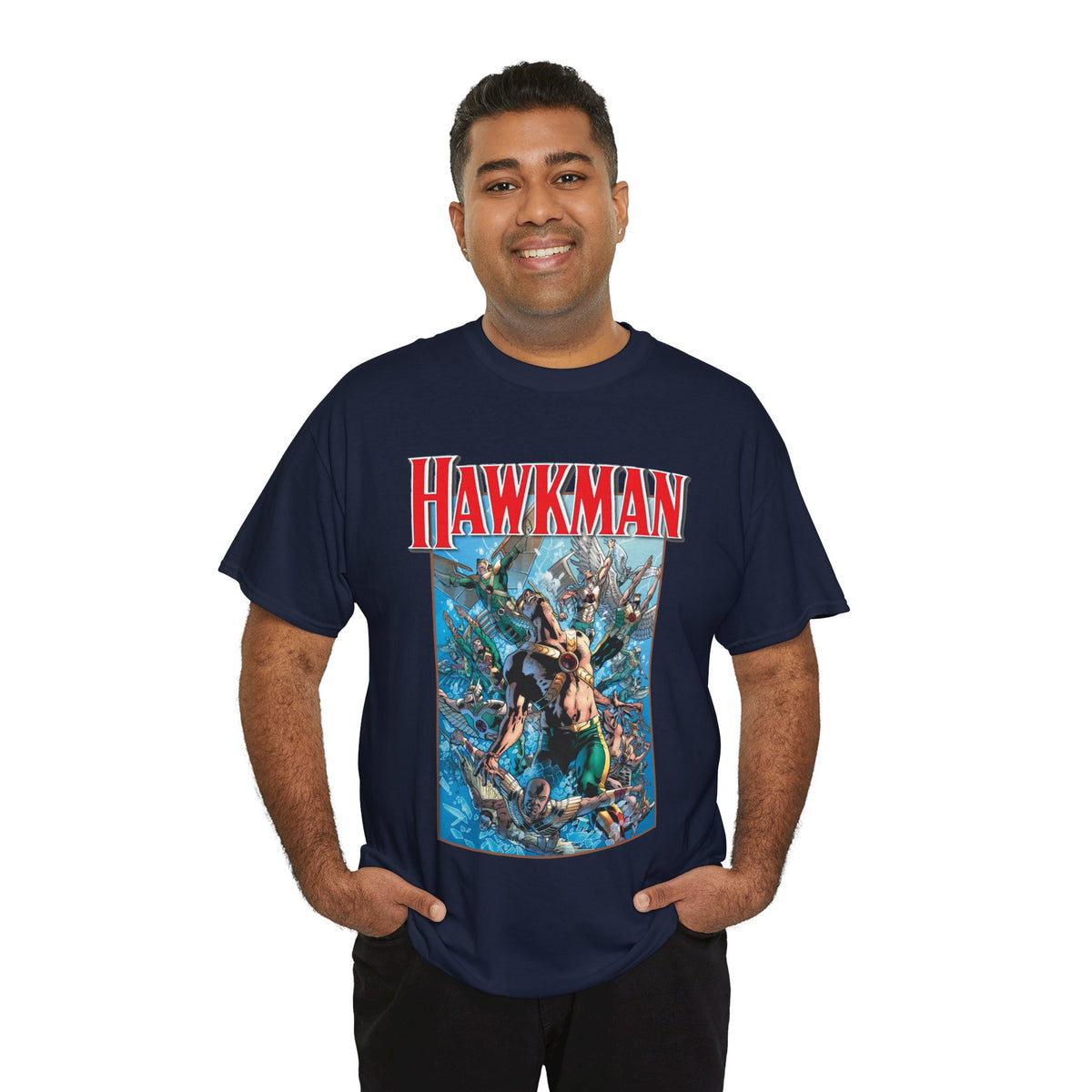 Hawkman T-Shirt - Bryan Hitch Art - DC Comics