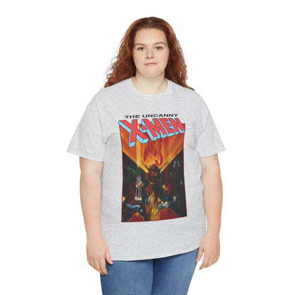 Uncanny X-Men T-Shirt - Bill Sienkiewicz Art - Phoenix, Cyclops, Colossus, Wolverine - Marvel Comics