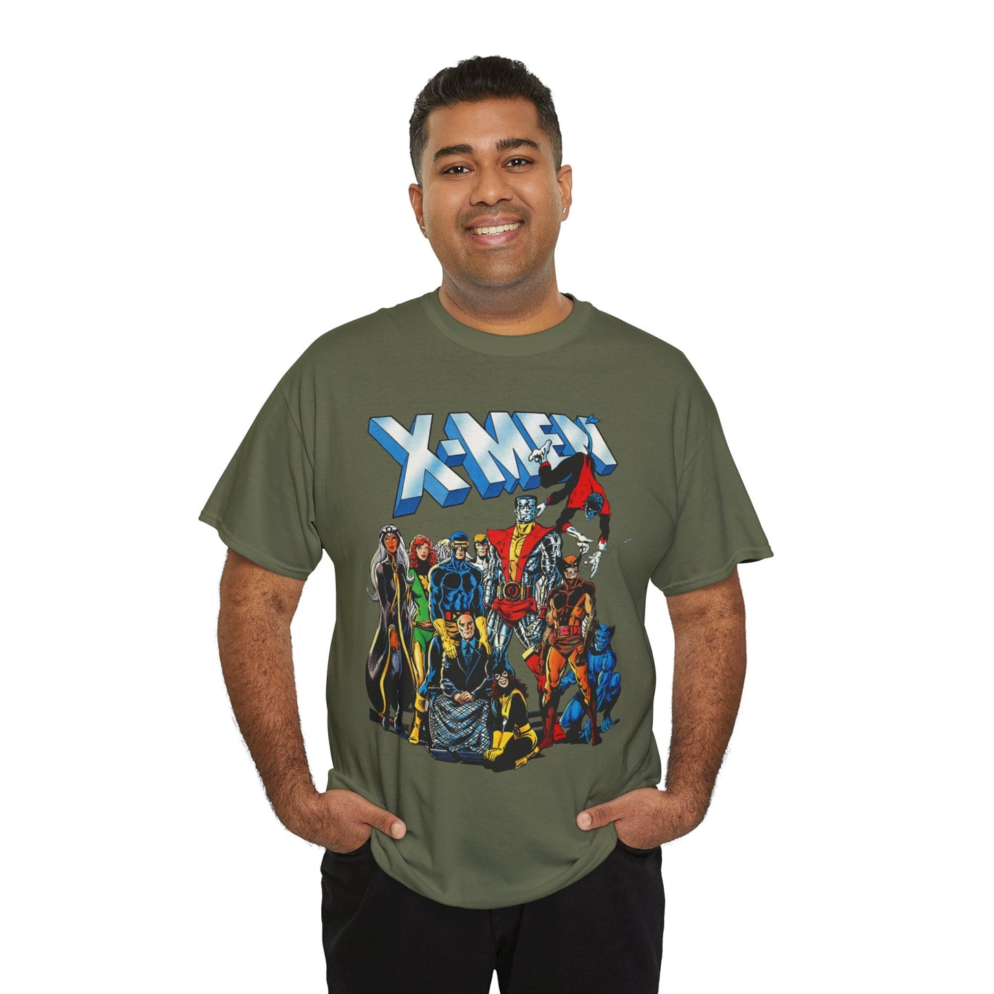 Uncanny X-Men T-Shirt - Brent Anderson/Austin Art - Wolverine, Storm, Cyclops, Phoenix, Nightcrawler - Marvel Comics
