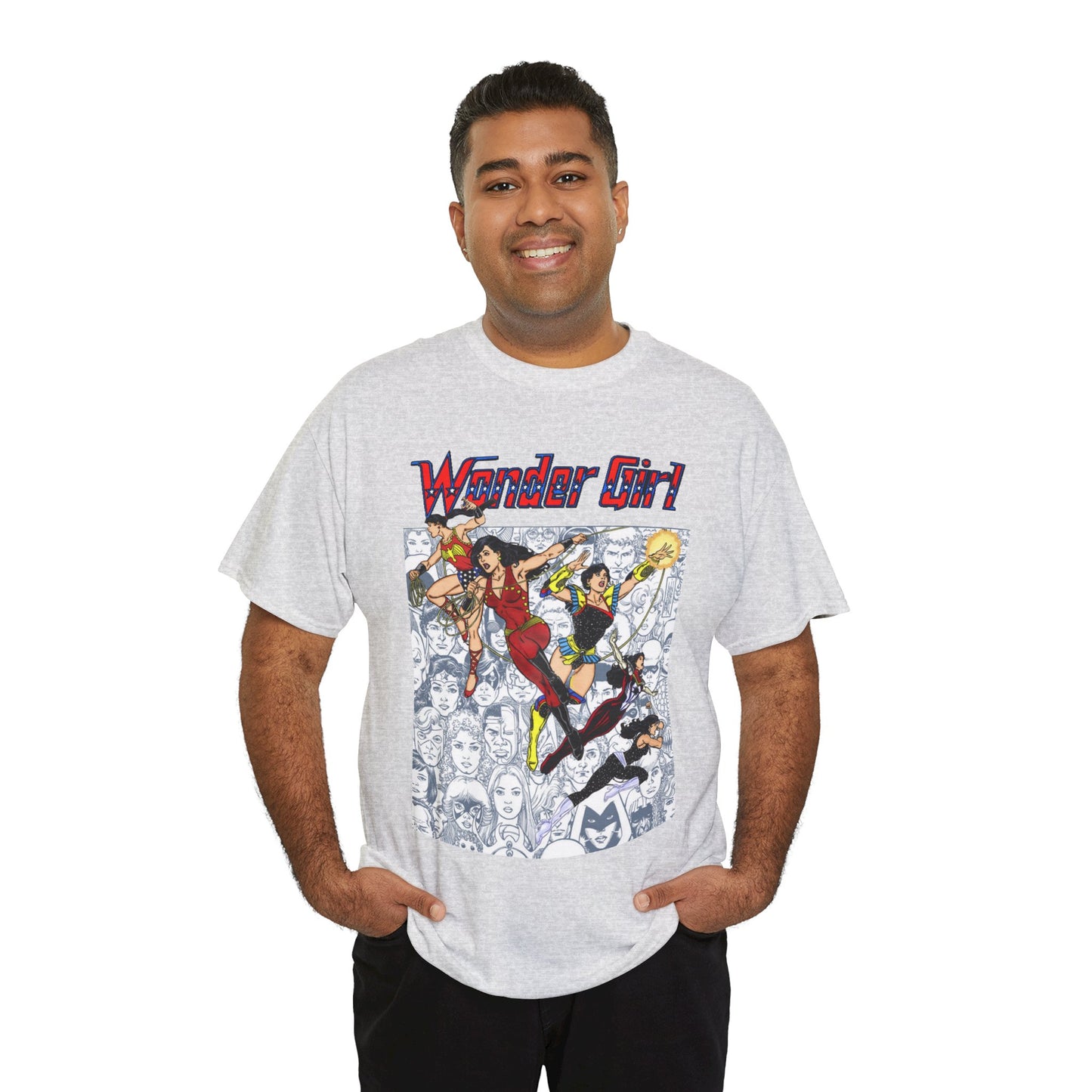 Wonder Girl T-Shirt - Alternate Logo - George Perez Art - DC Comics