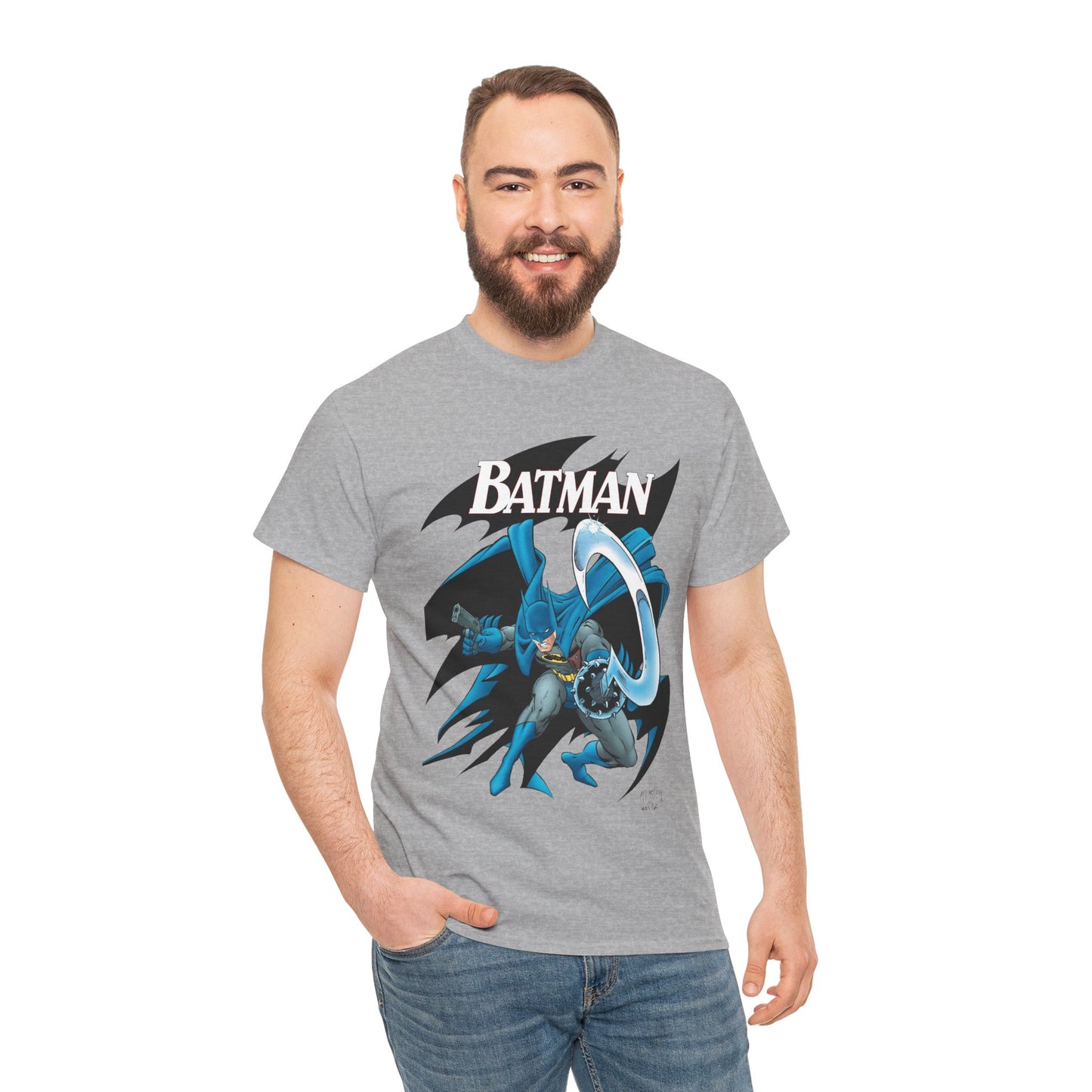 Batman T-Shirt - Todd McFarlane Art - Gotham, Bruce Wayne, Year Two - DC Comics