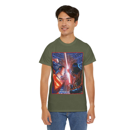 Superman Vs Darth Vader T-Shirt - Alex Ross Art - DC Comics - Star Wars