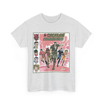 Creature Commandoes T-Shirt - Jerry Ordway Art - Medusa, Velcro, Shrieve - DC Comics Who's Who Art - Inspiration for James Gunn Series