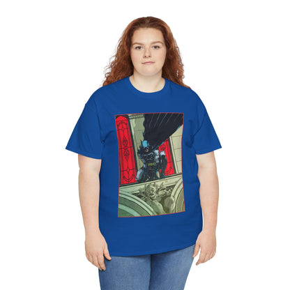 Batman T-Shirt - Cully Hamner Art - Batman Allies Secret Files Cover - Gotham Protector - And a Gargoyle! - DC Comics